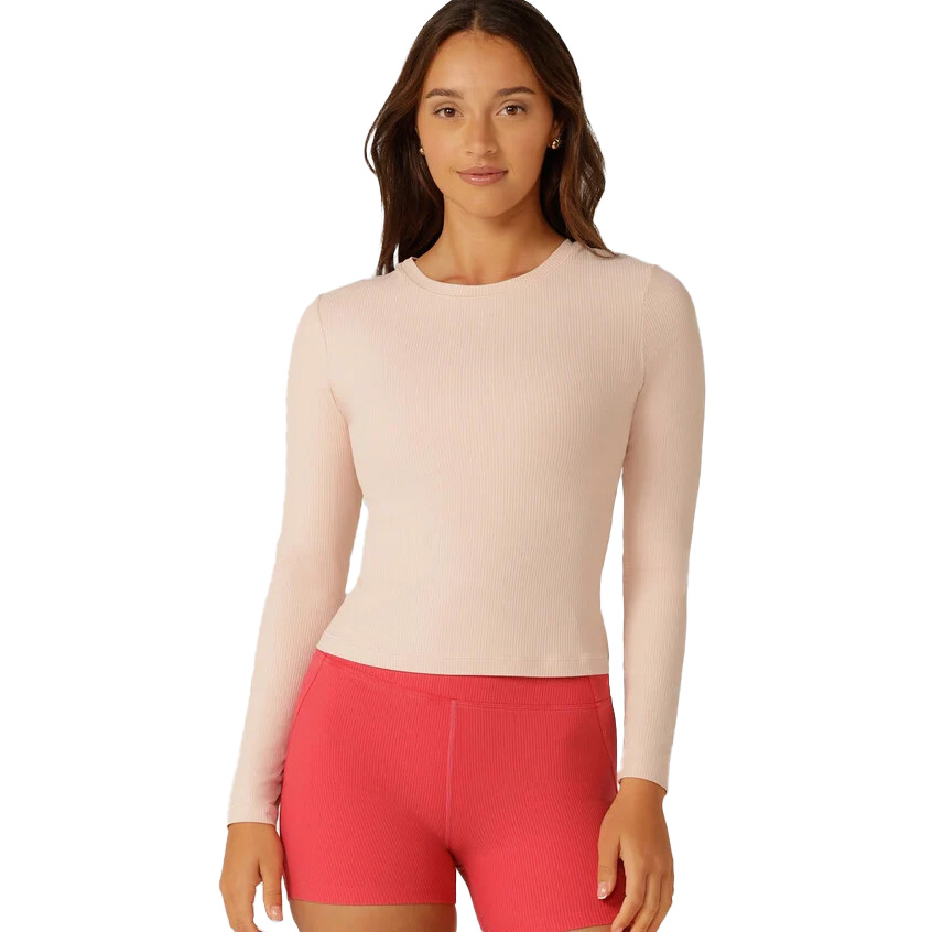 Lorna Jane Ultimate Comfort Rib Anti-Odour Long Sleeve Rib Top